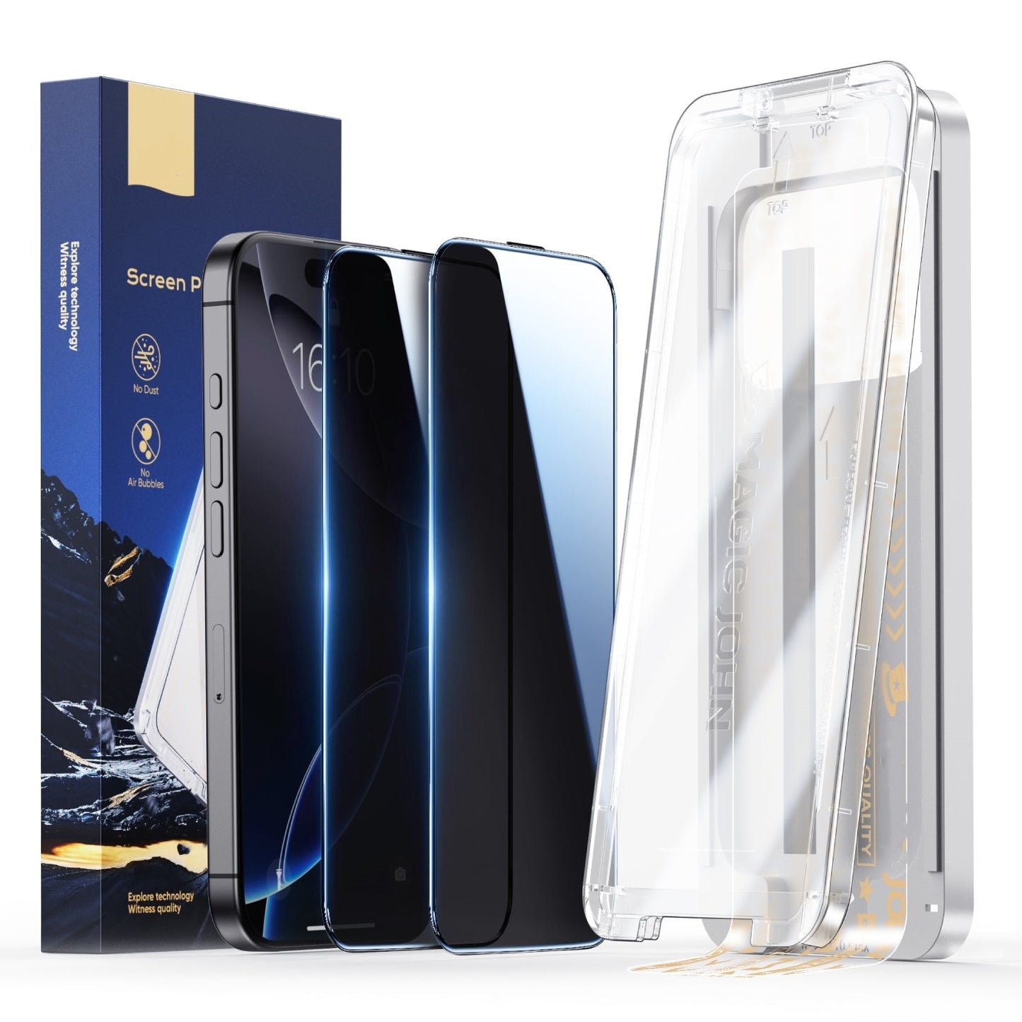 Final 3 Hours: 60%OFF🔥Upgraded Screen Protector - Automatic Dust Free Eco-Friendly Protection