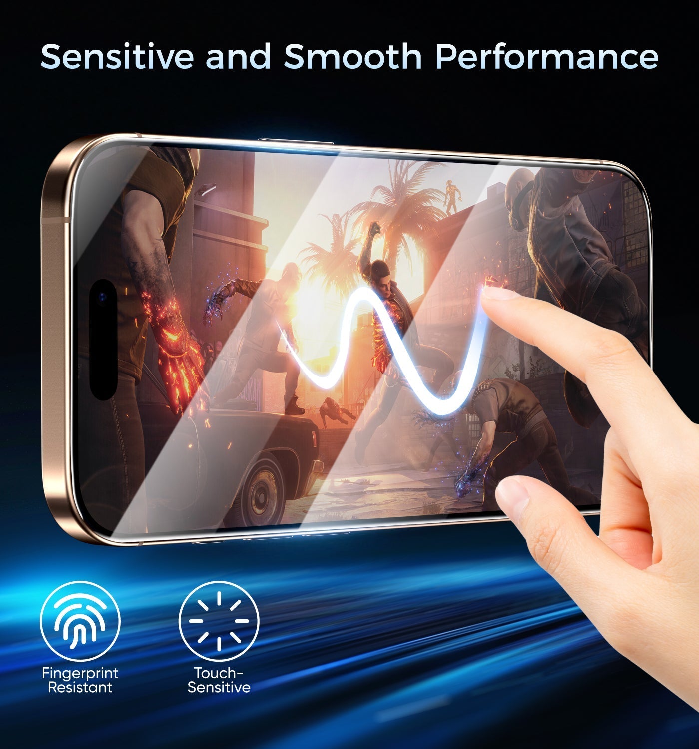 Final 3 Hours: 60%OFF🔥Upgraded Screen Protector - Automatic Dust Free Eco-Friendly Protection