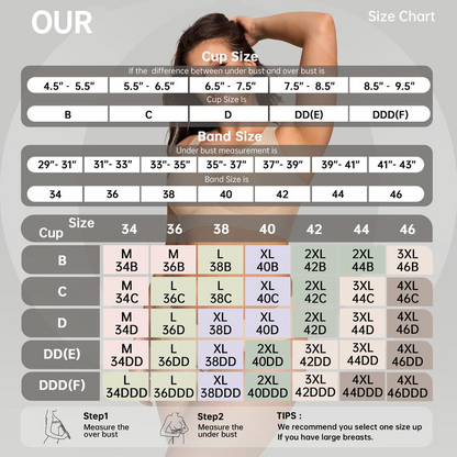 Winter Hot Sale💖Full coverage wireless bra