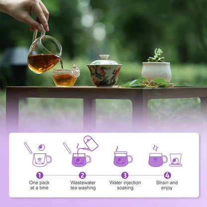 🌿Panax & Mulberry Herbal Tea🍵Boost Energy, Sleep Better, Support Kidneys