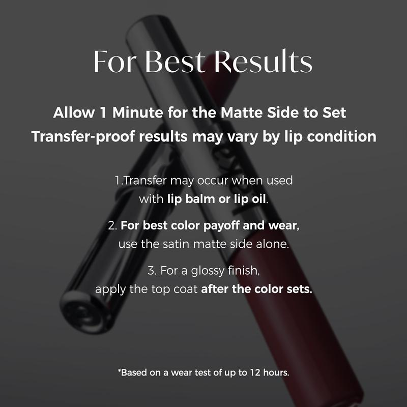 Perfect Twin Lip — Dual-Ended Liquid Lipstick with Velvet Matte Color and Glossy Shine - 903 Nude Odd - 3 Pieces