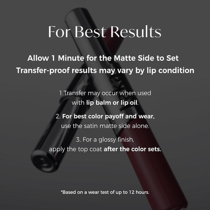 Perfect Twin Lip — Dual-Ended Liquid Lipstick with Velvet Matte Color and Glossy Shine - 903 Nude Odd - 3 Pieces