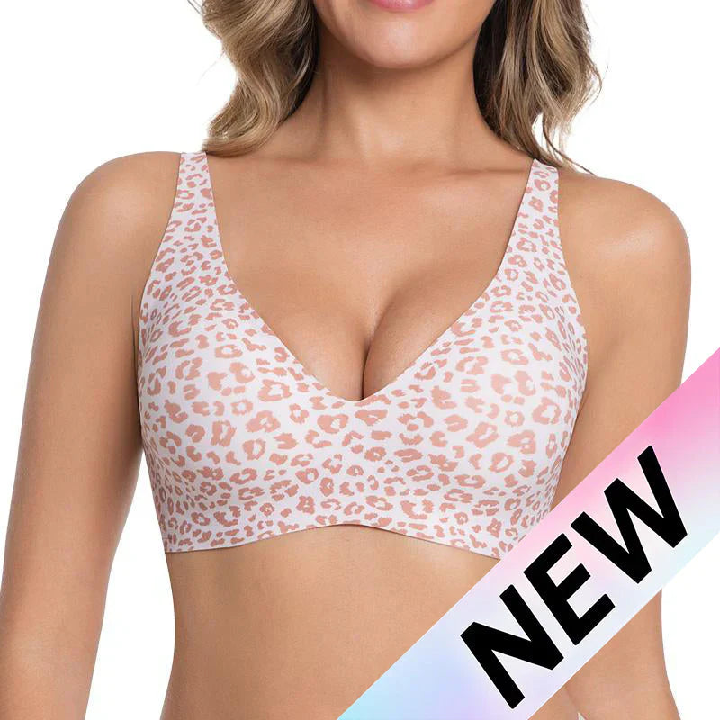 Final 3 Hours: 60%OFF🔥 NESLEMY Women’s Wireless Deep V Push-Up Bralette — Ultra-Comfortable T-Shirt Bra