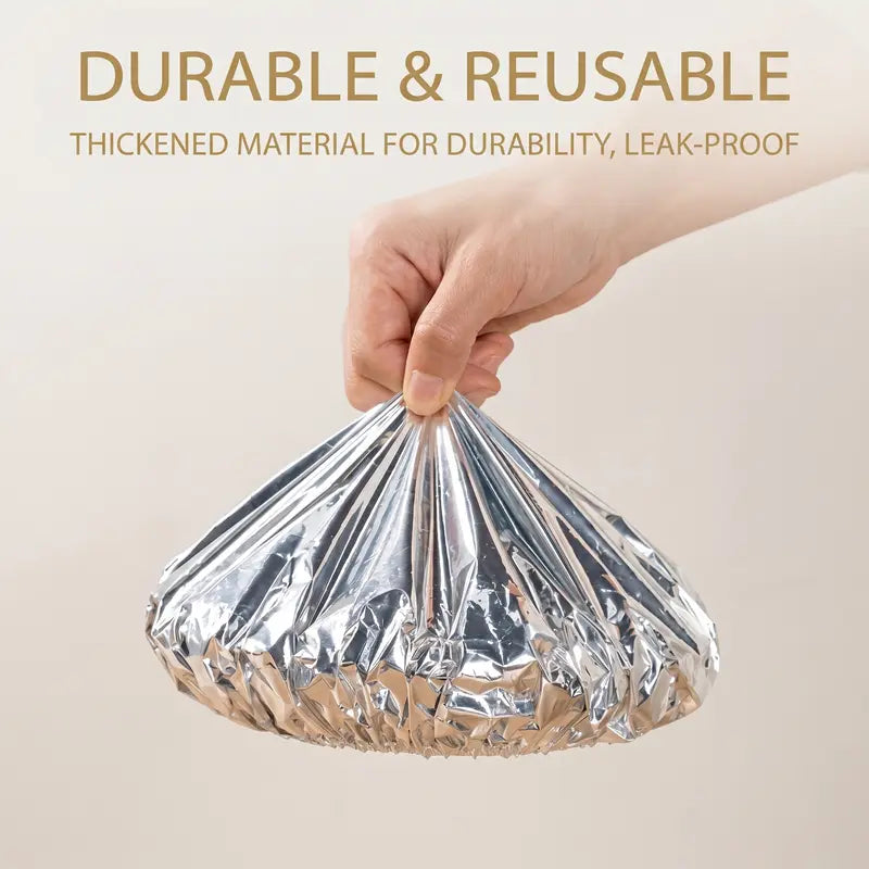 🧑‍🍳Insulated Aluminum Foil Food Cover – Locks In Heat & Freshness