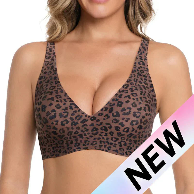 Final 3 Hours: 60%OFF🔥 NESLEMY Women’s Wireless Deep V Push-Up Bralette — Ultra-Comfortable T-Shirt Bra