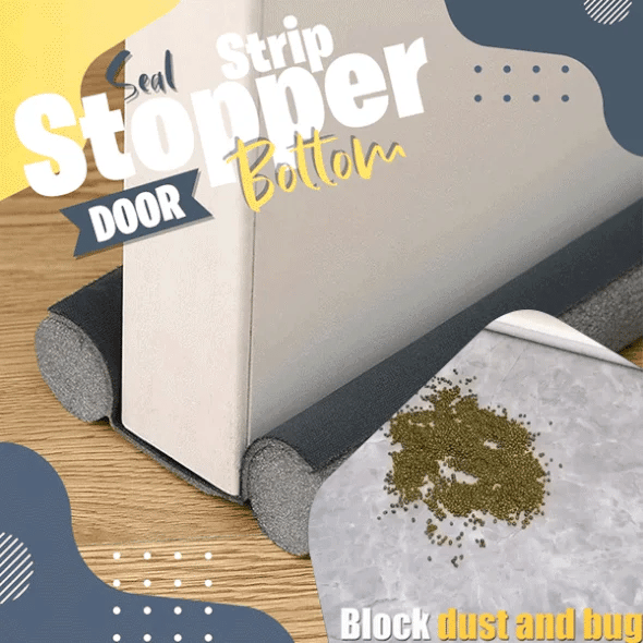 💥Hot Sale 48% OFF💥Door Bottom Seal Strip Stopper- 🎁Buy 2 Get 1 Free