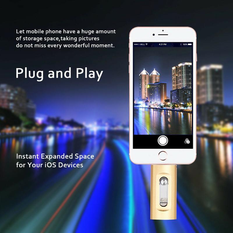 Final 3 Hours: 60%OFF⚡3 in 1 Flash Drive⚡ Portable High Speed USB 3.0 Memory Storage