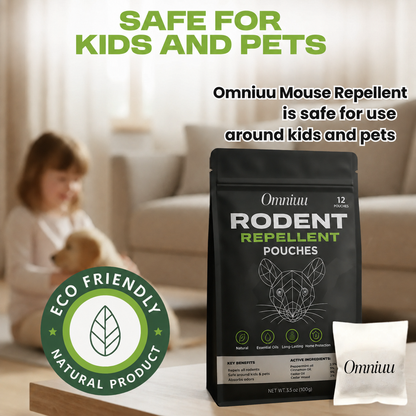 Omniuu® Natural Rodent Repellent Pouches