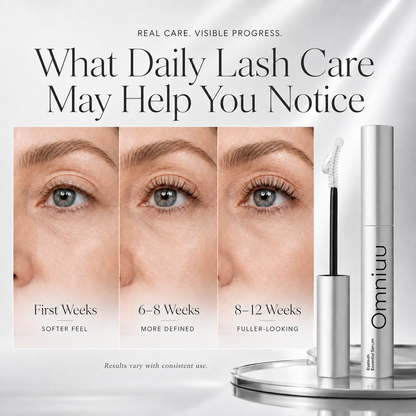 Omniuu™ Korean Eyelash Growth Serum — Fuller, Thicker-Looking Lashes in 2 Weeks