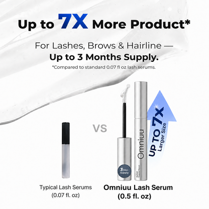 Omniuu™ Korean Eyelash Growth Serum — Fuller, Thicker-Looking Lashes in 2 Weeks