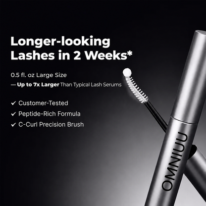 Eyelash Growth Serum- Safe & Gentle Lashes Care, Fuller, Thicker in 2 Weeks, Non-Prostaglandin