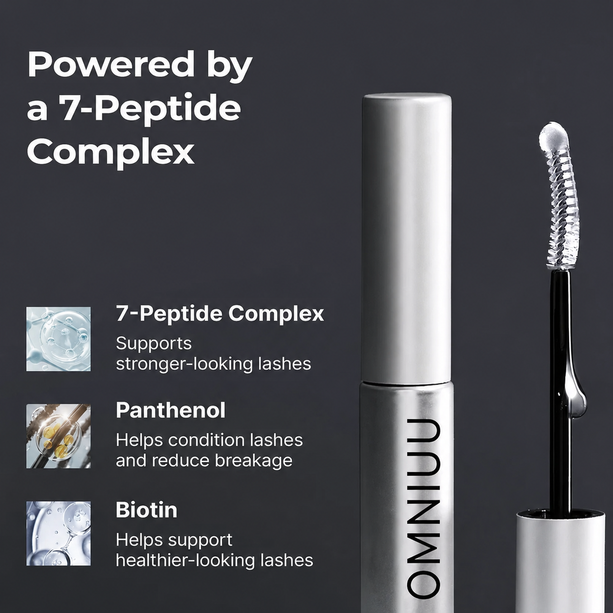 Eyelash Growth Serum- Safe & Gentle Lashes Care, Fuller, Thicker in 2 Weeks, Non-Prostaglandin