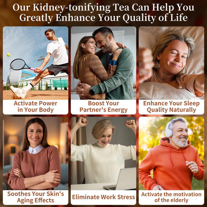🌿Panax & Mulberry Herbal Tea🍵Boost Energy, Sleep Better, Support Kidneys