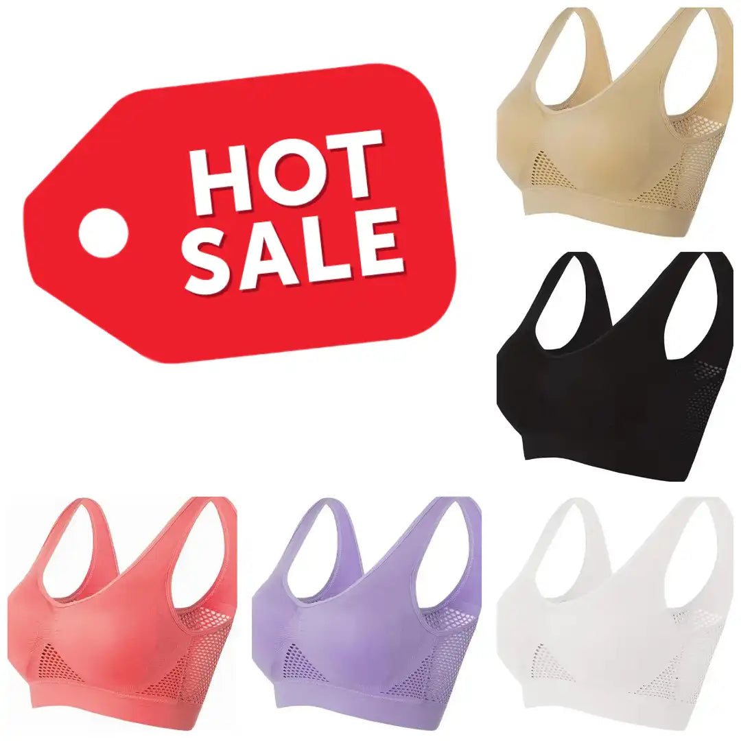 🔥 HOT SALE 49%🔥 Breathable Anti-Sagging Breasts Bra