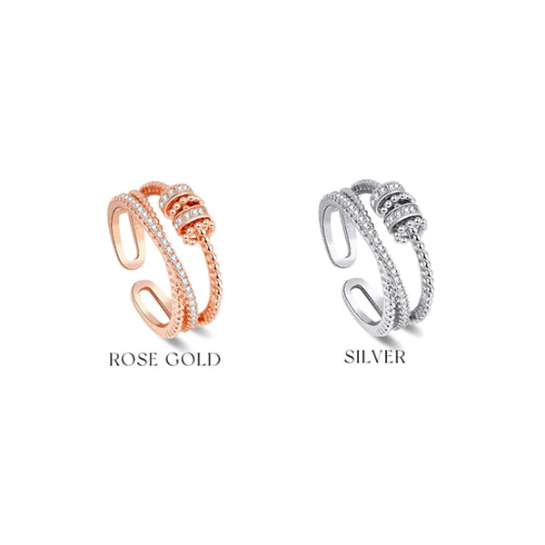 Diystar™ Threanic Triple-Spin Ring（Limited time discount 🔥 last day）