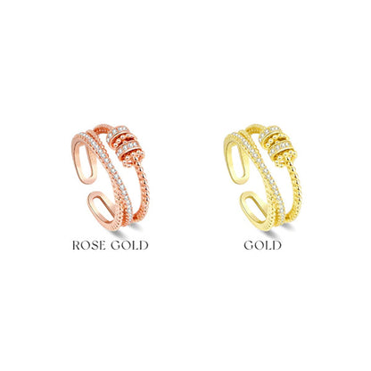 Diystar™ Threanic Triple-Spin Ring（Limited time discount 🔥 last day）