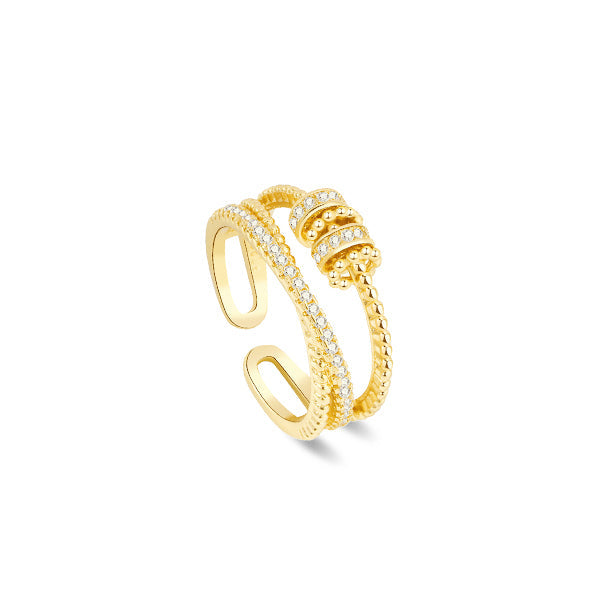 Diystar™ Threanic Triple-Spin Ring（Limited time discount 🔥 last day）